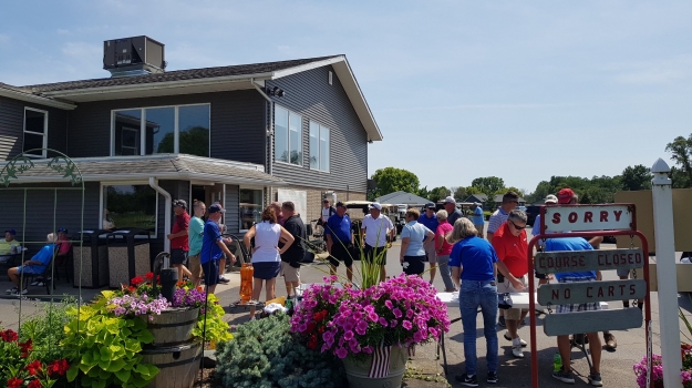 Golfers at Fulton Country Club